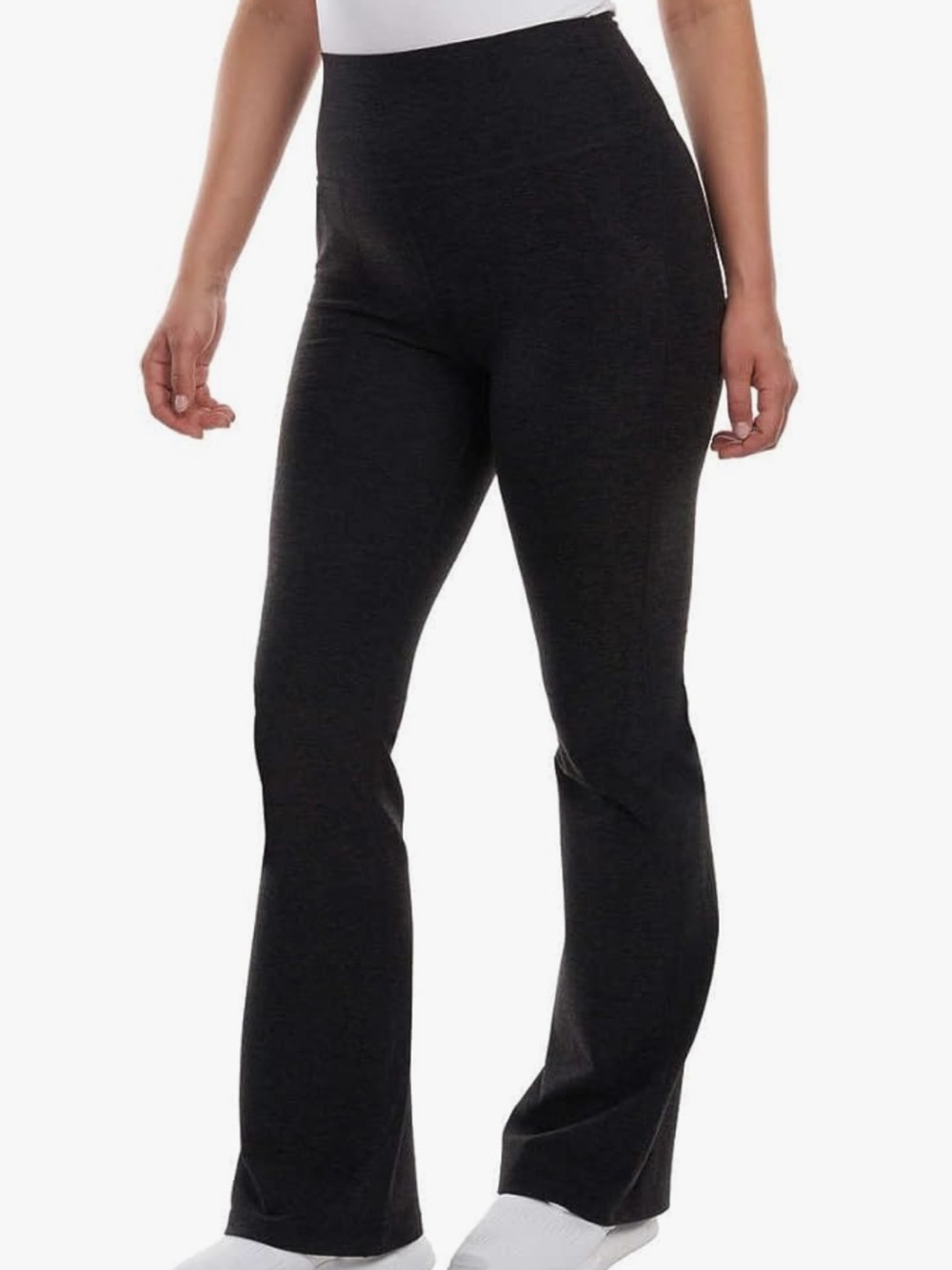 💥 Kirkland Signature Brushed Dark Grey Flare Leggings